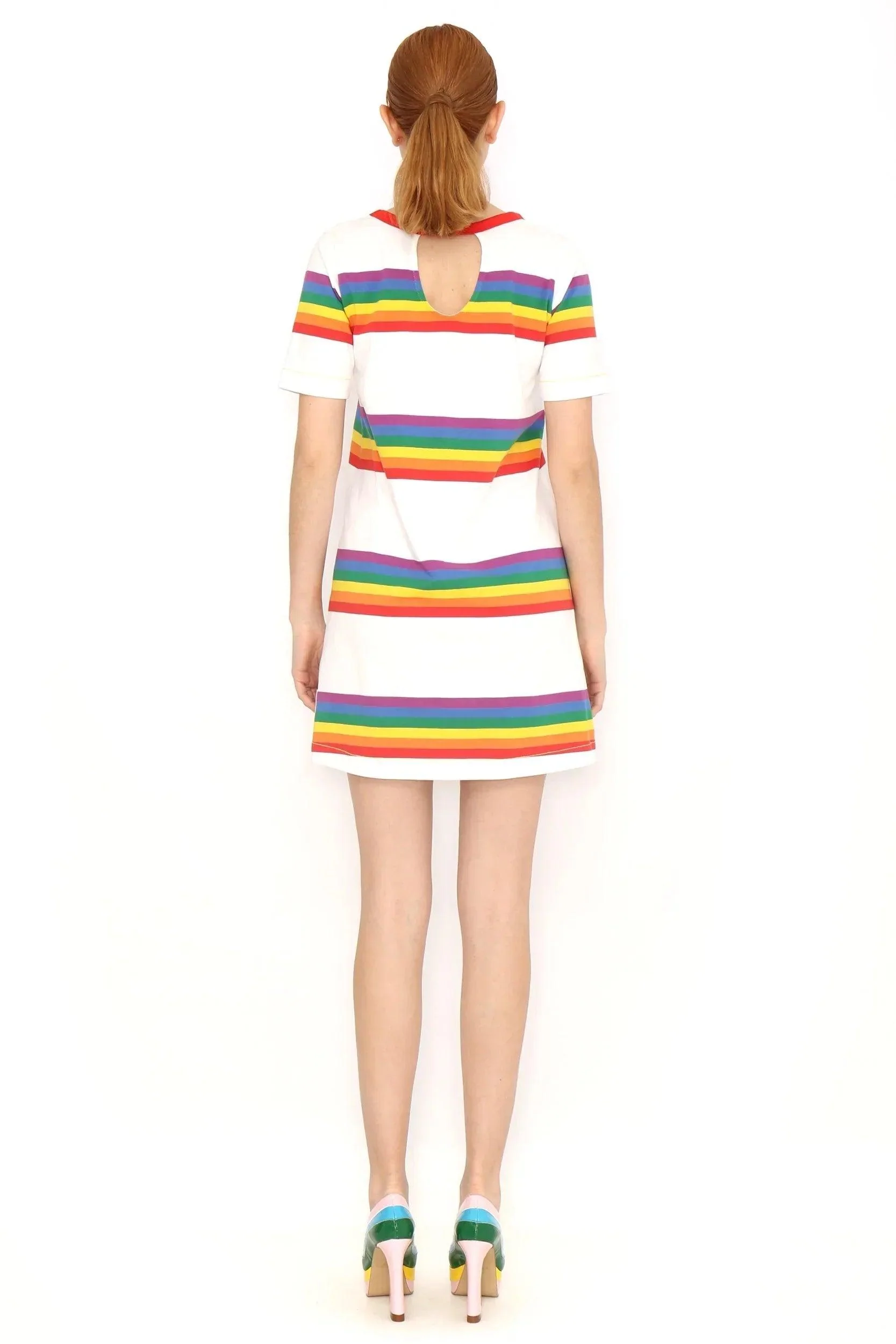 VESTIDO BLANCO RAYAS - Image 5