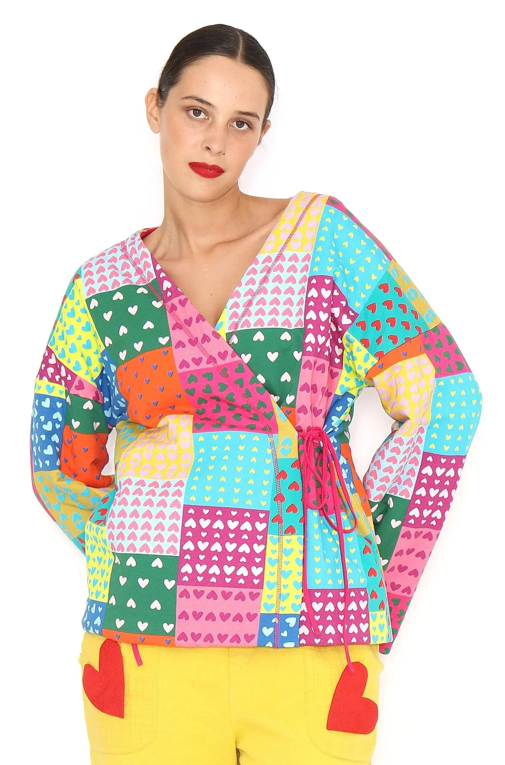 KIMONO PATCHWORK MULTICOLOR - Image 2