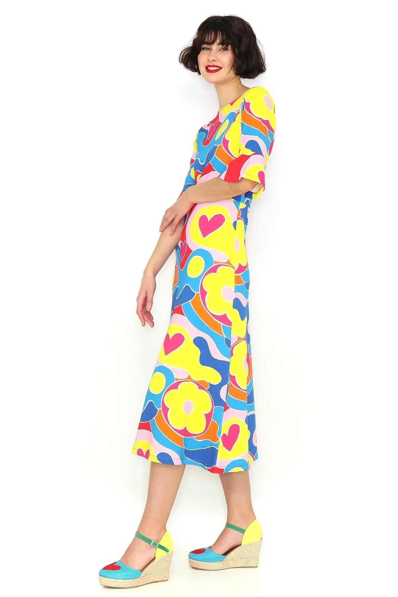 VESTIDO ESTAMPADO MULTICOLOR - Image 4