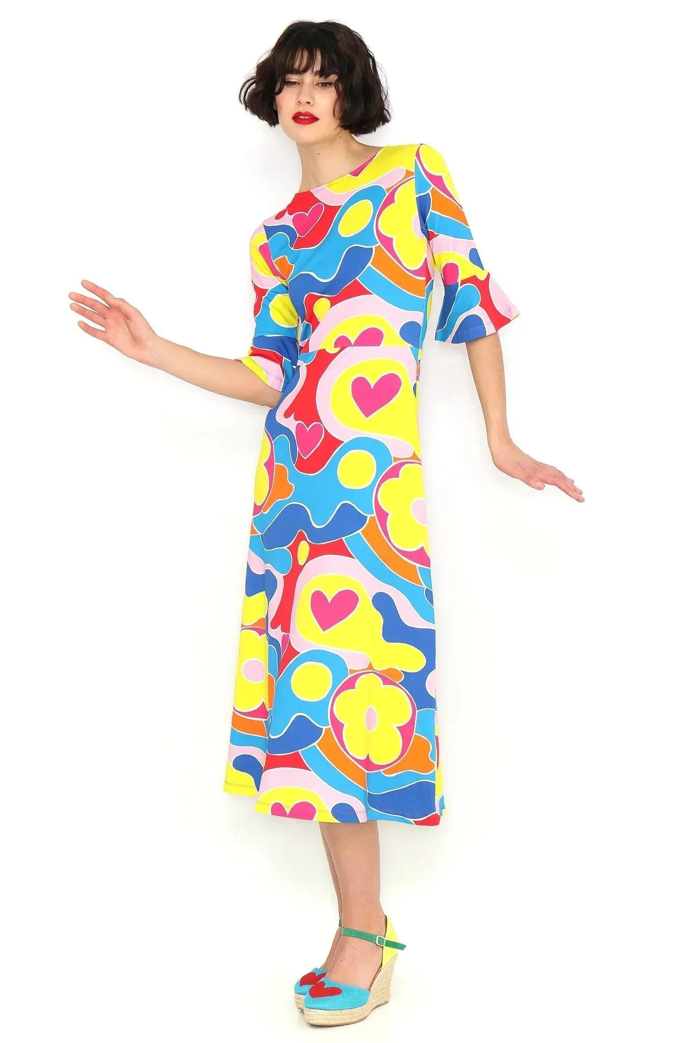 VESTIDO ESTAMPADO MULTICOLOR - Image 6