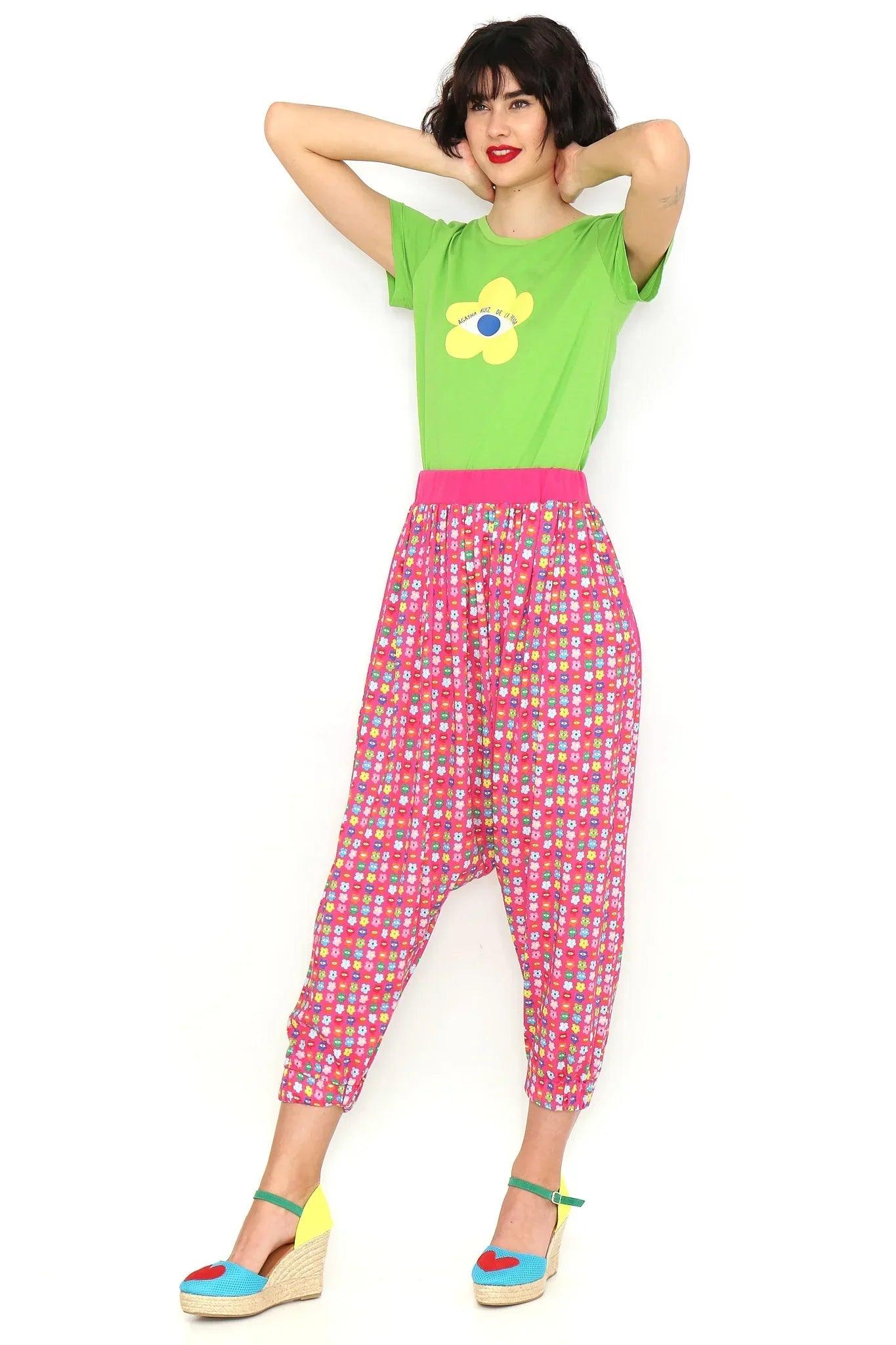 PANTALON ESTAMPADO TIRO BAJO