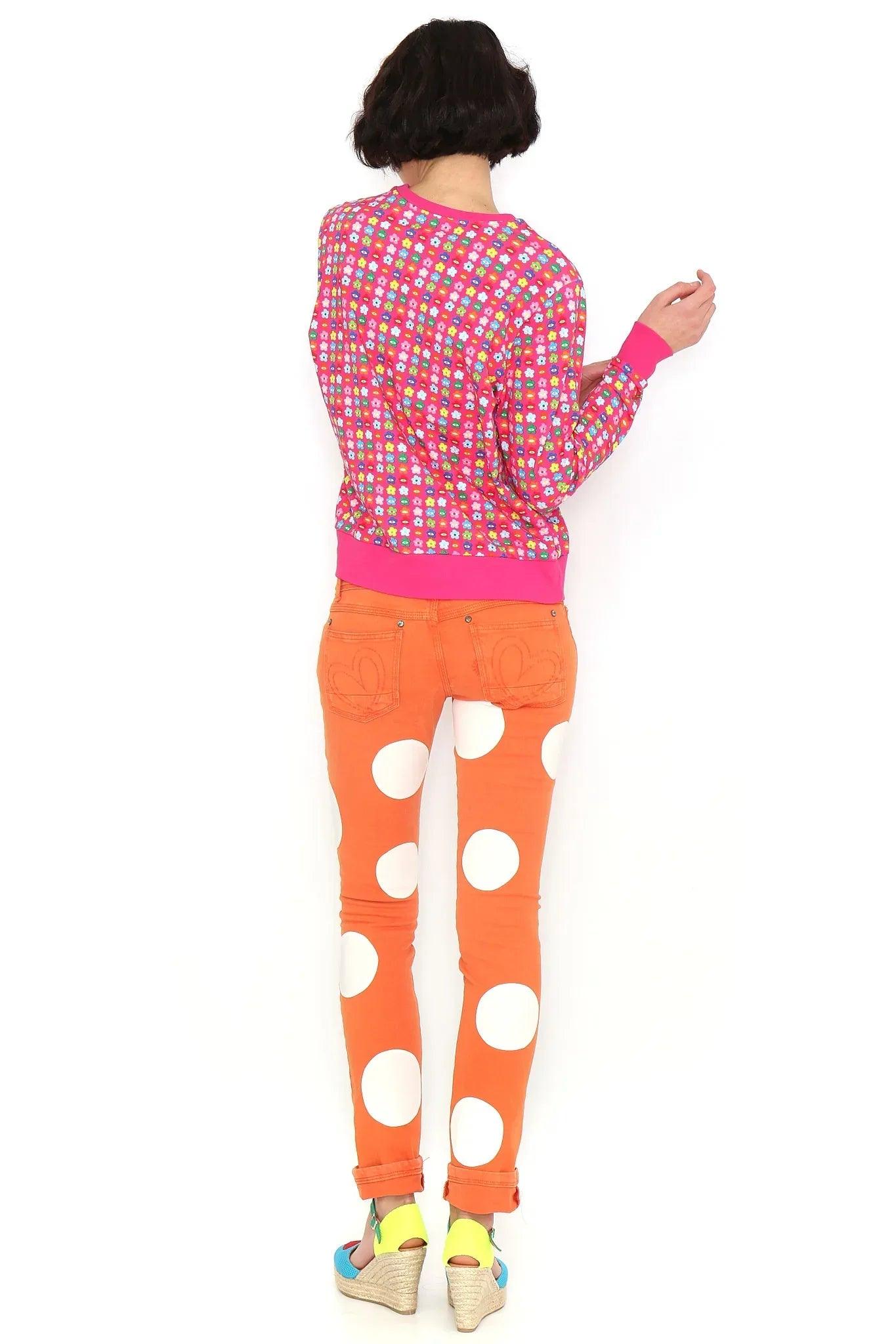 SUDADERA ESTAMPADA FUCSIA - Image 3