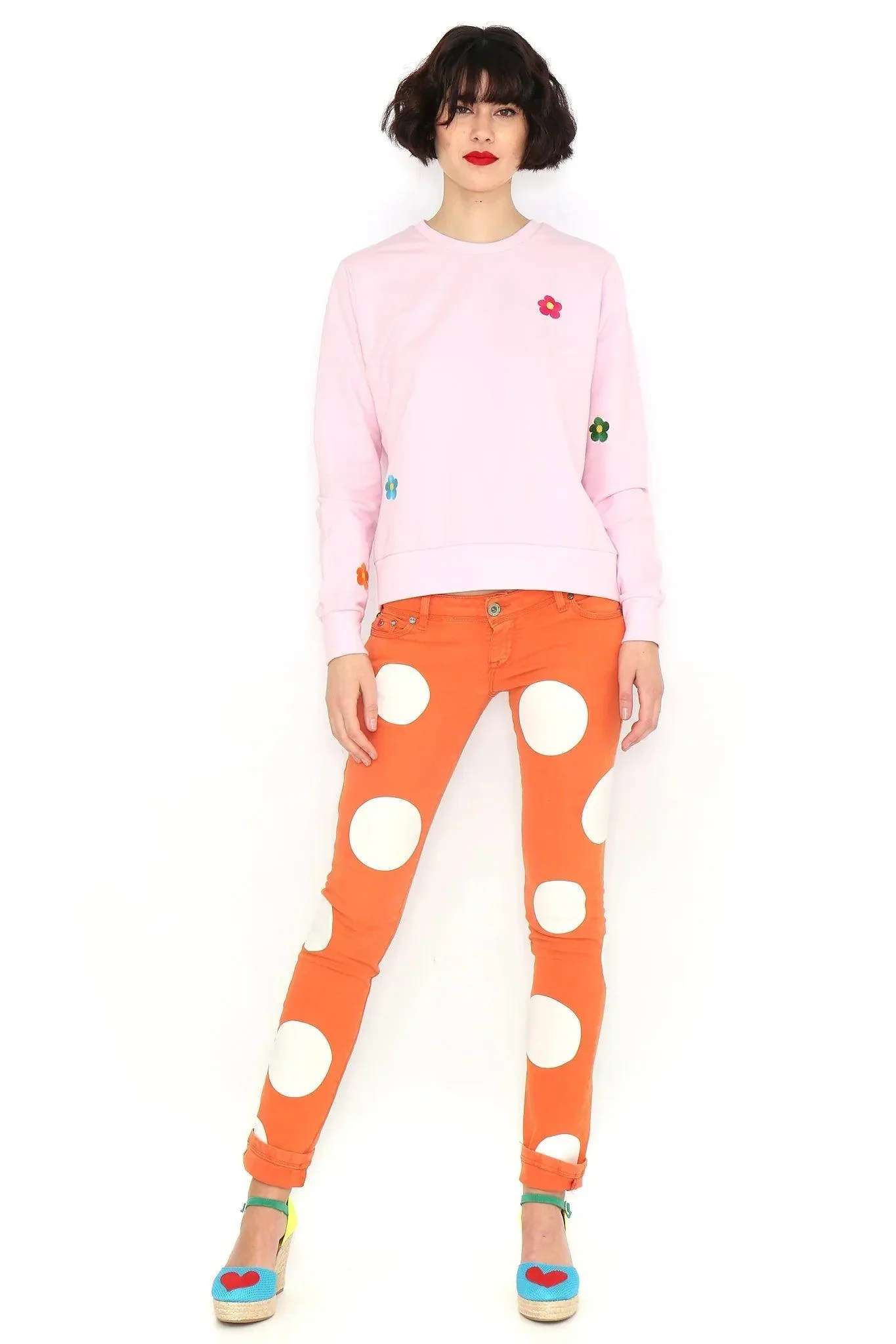 SUDADERA BASICA ROSA