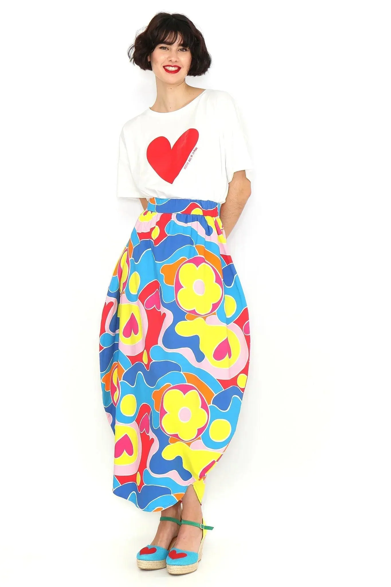 FALDA LARGA CIRCULO MULTICOLOR - Image 4