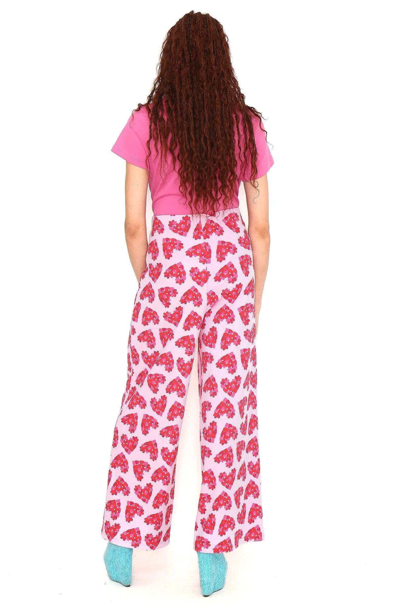 PANTALON CANALE CORAZON PETALOS - Image 4