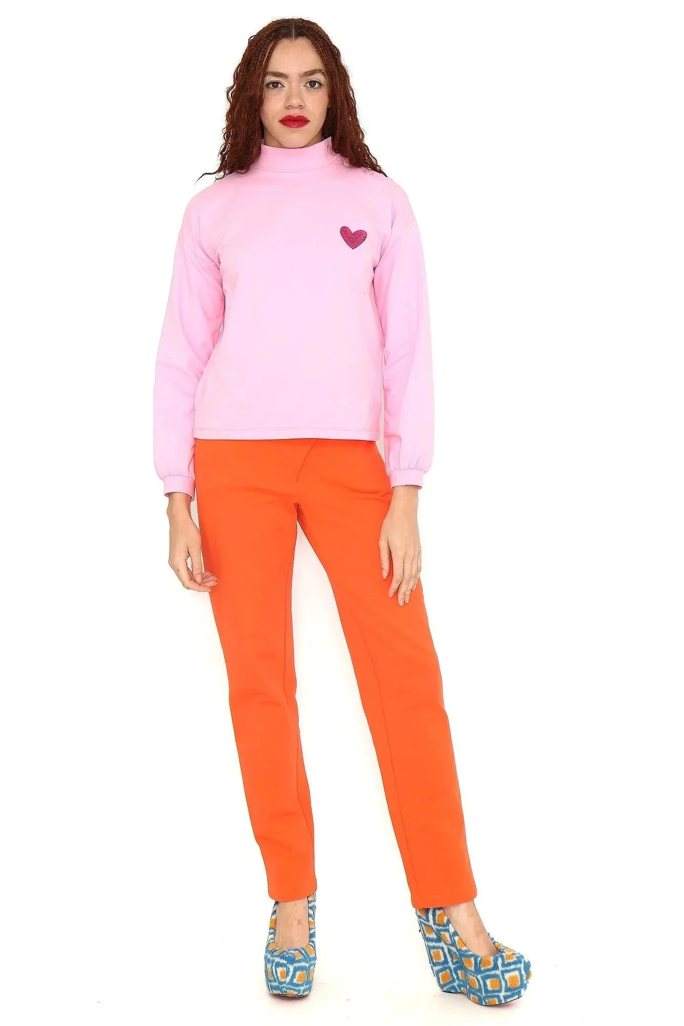 CAMISETA CA ROSA CORAZON