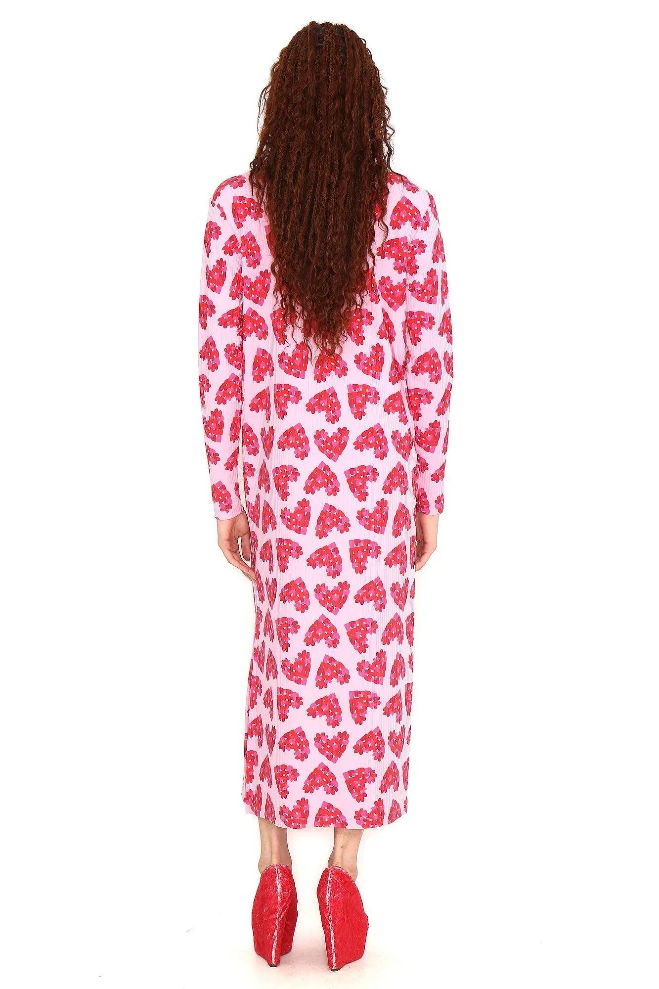 VESTIDO CANALE CORAZON PETALOS - Image 3
