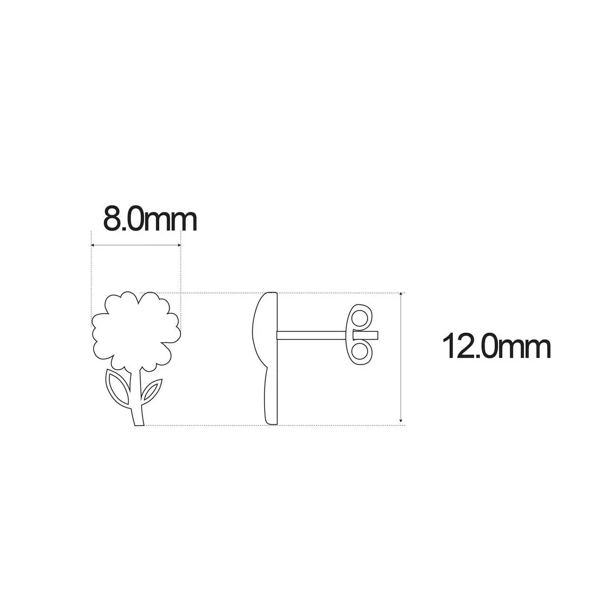 PENDIENTES CHARM MARGARITA - Image 2