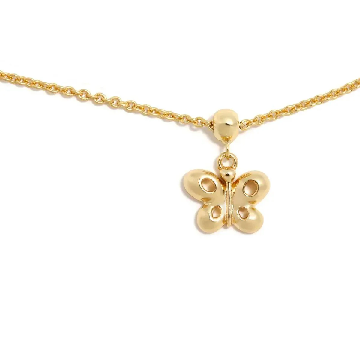 CHARM MARIPOSA DORADA SIN CADENA