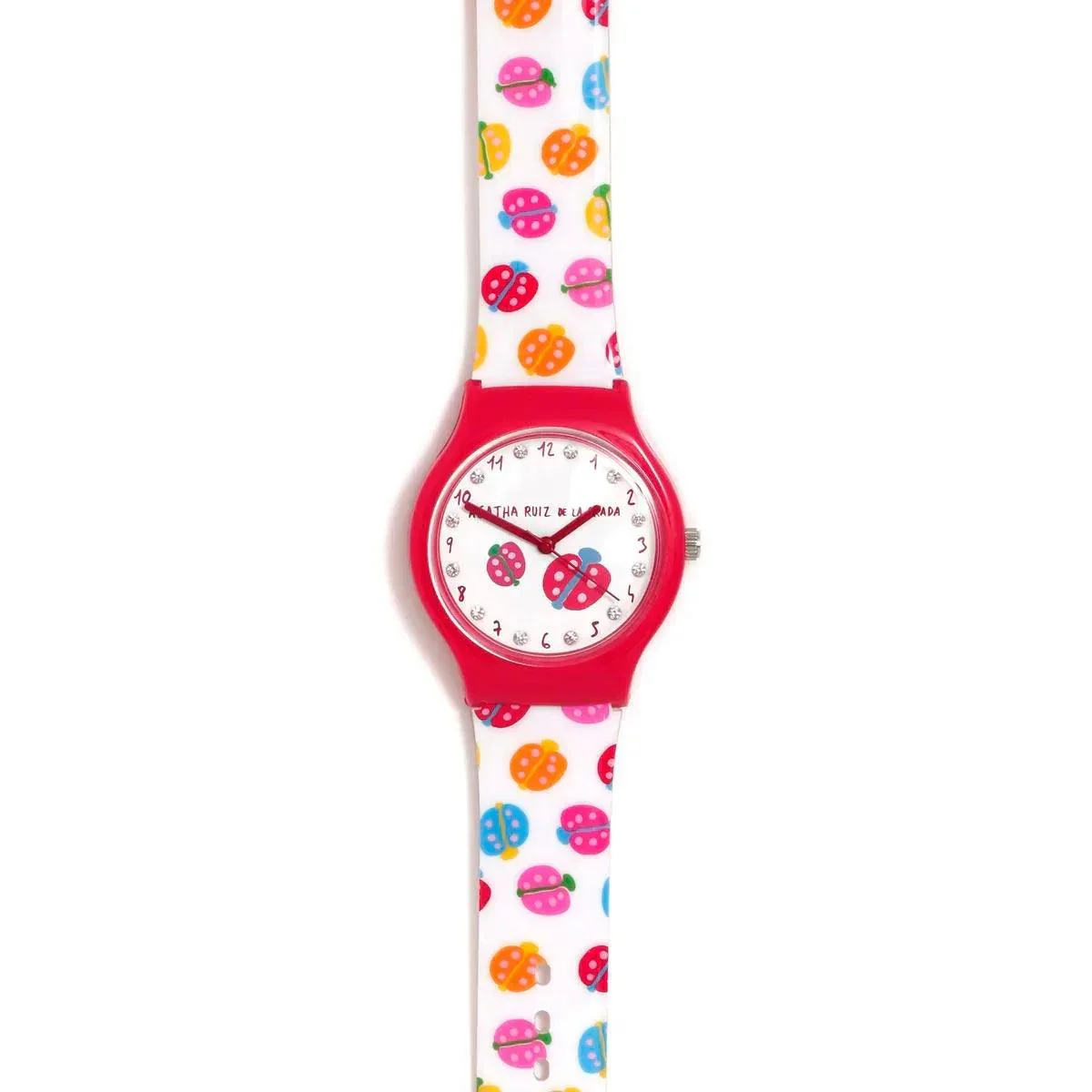 RELOJ FLIP MARIQUITAS CIRCONITAS