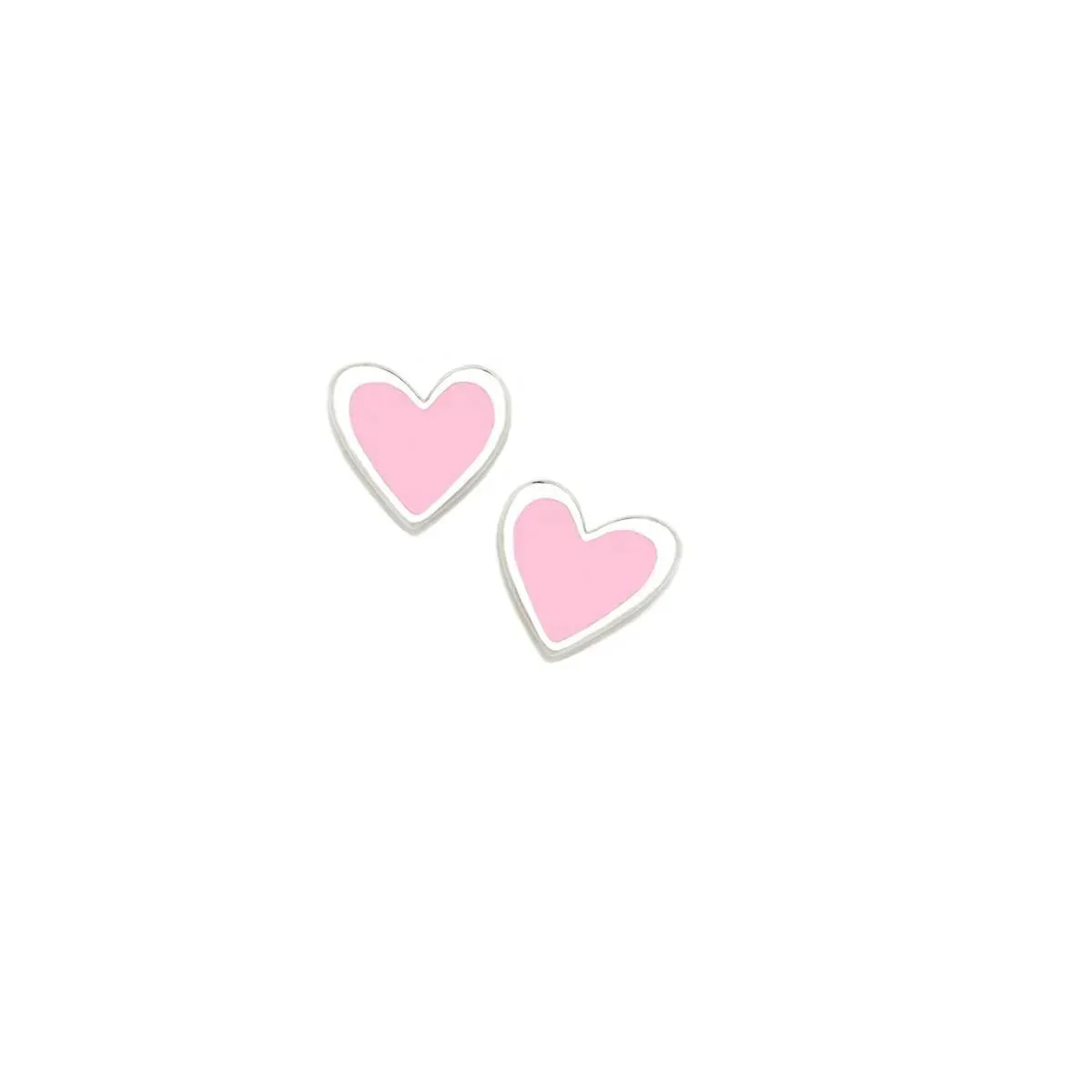PENDIENTES  ROSA CORAZON