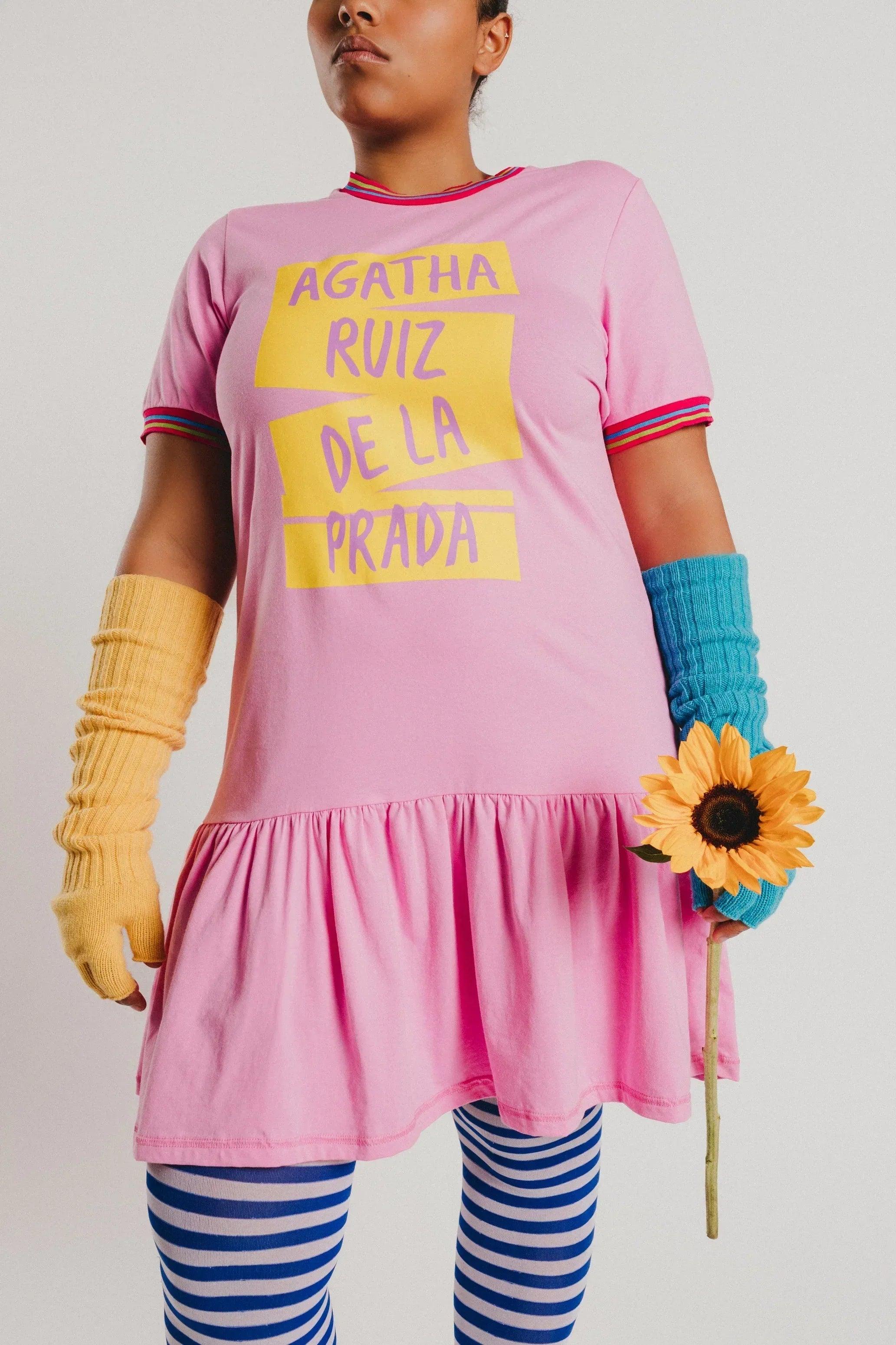 VESTIDO ROSA VOLANTE ARP - Image 7