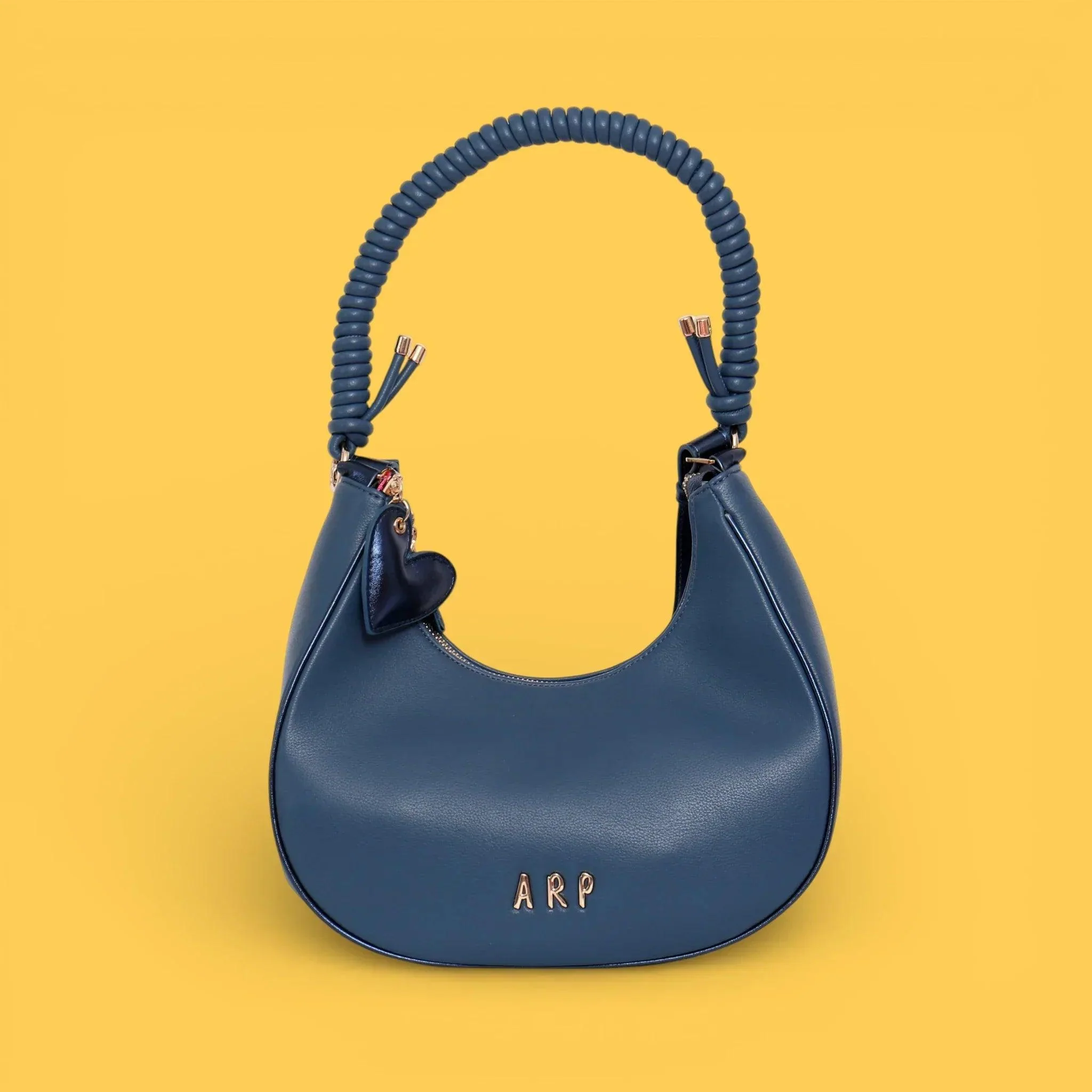 BOLSO GONDOLA CORDON LOVE AZUL