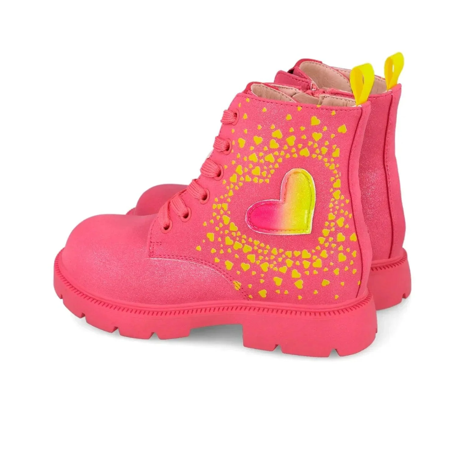 BOTA CORAZONES FUCSIA - Image 2