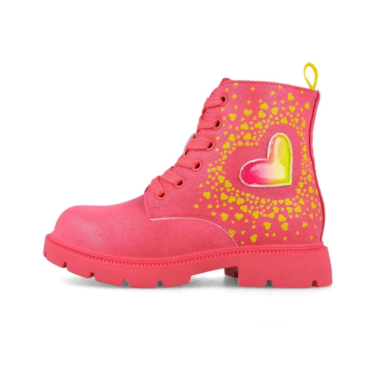 BOTA CORAZONES FUCSIA - Image 5