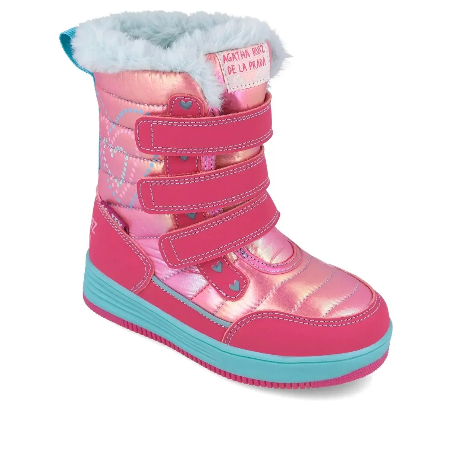 BOTA FUCSIA APRESKI CORAZONES - Image 3