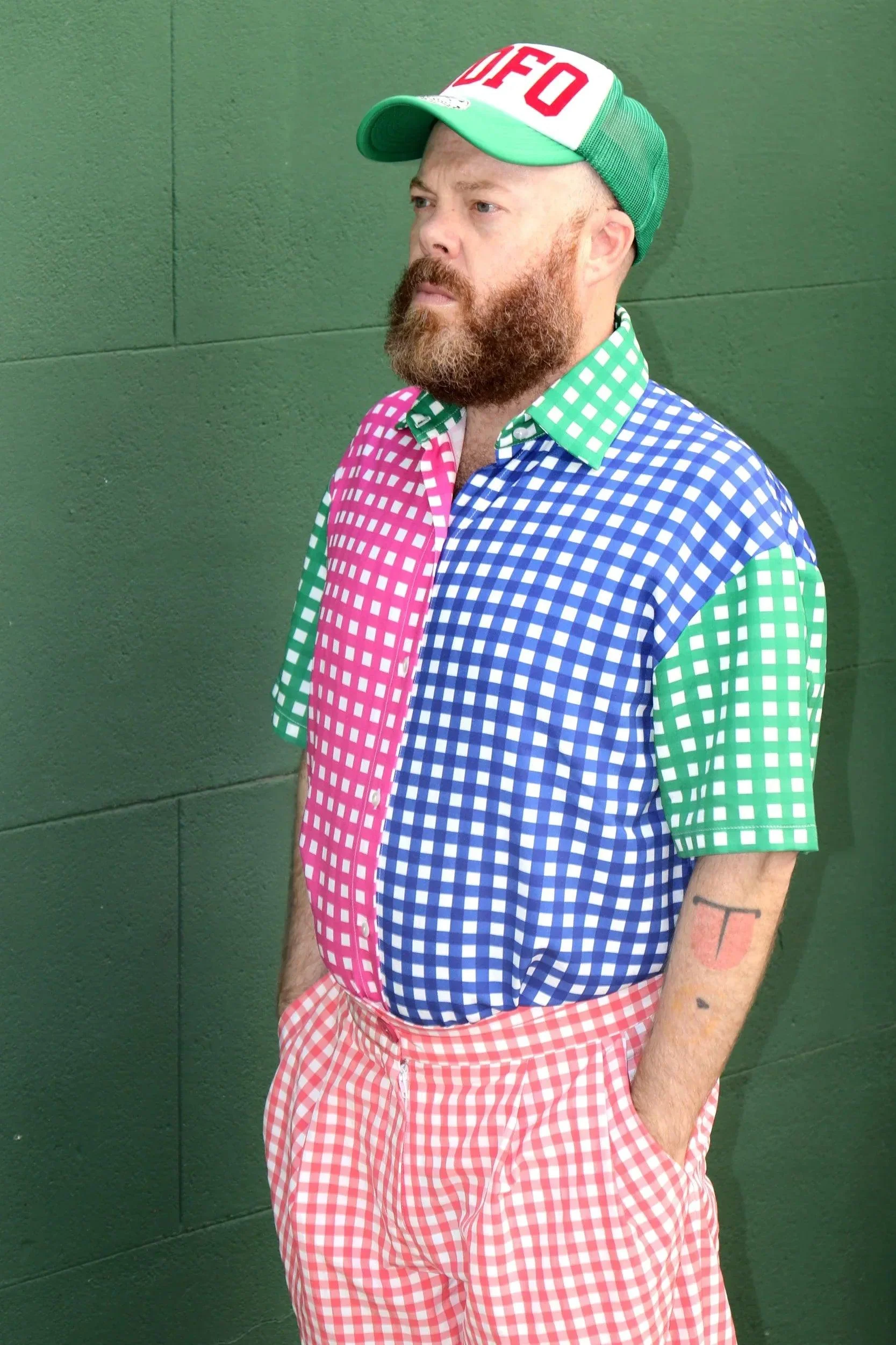 CAMISA VICHY 3 COLORES HOMBRE