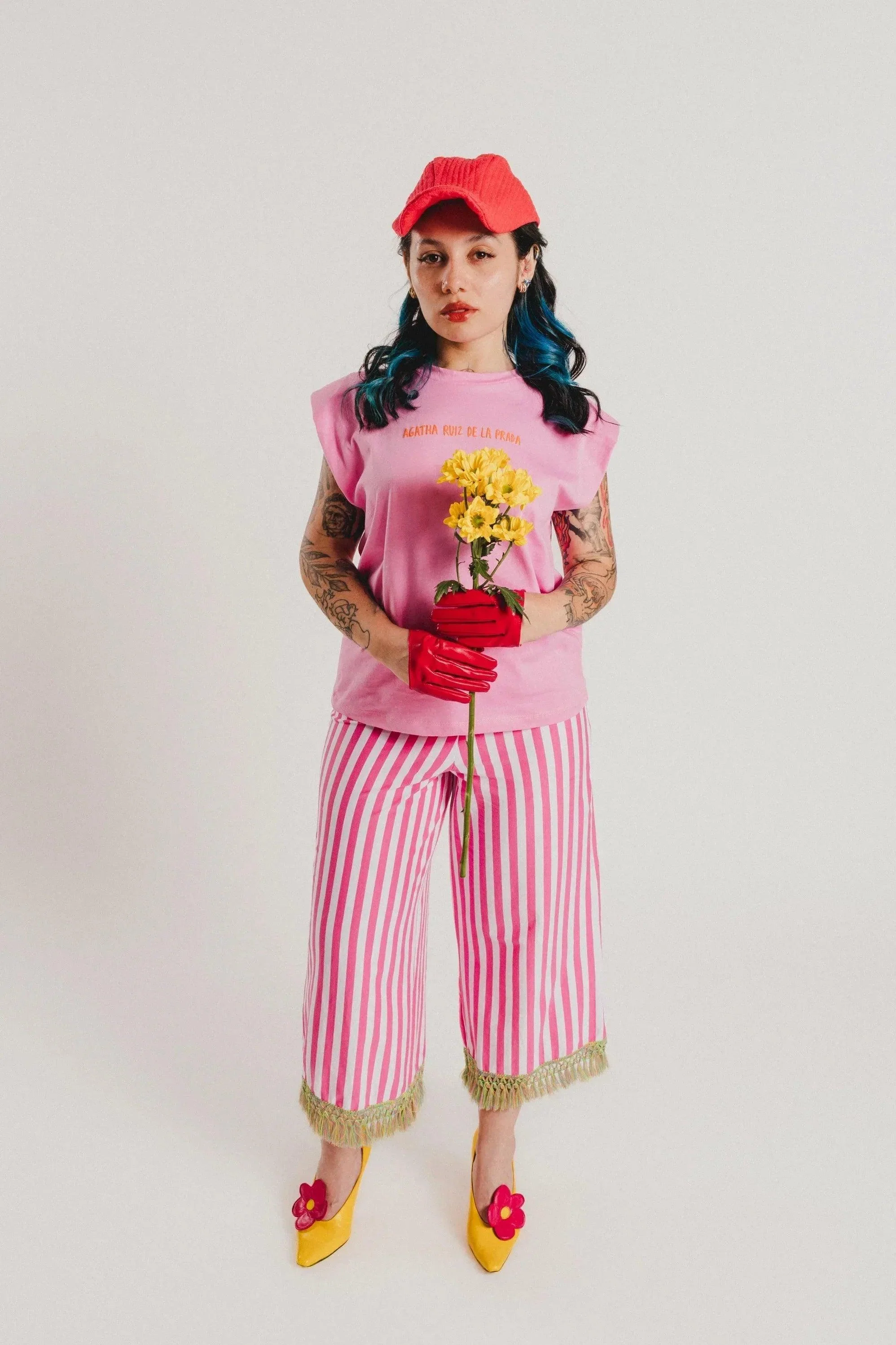 CAMISETA ROSA HOMBRERAS ARP - Image 3