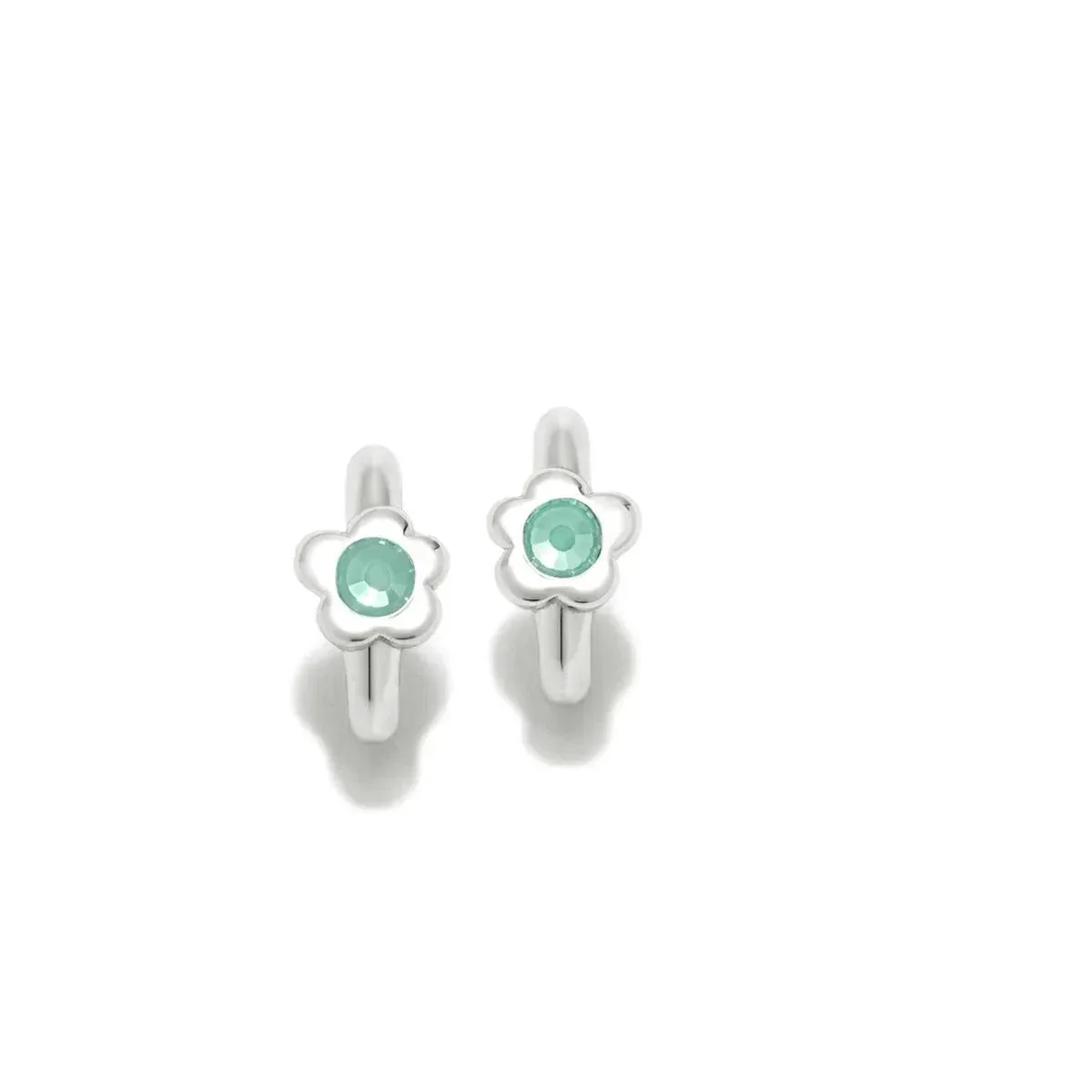 CRIOLLAS FLOR GAGA PLATA CZ AGUA