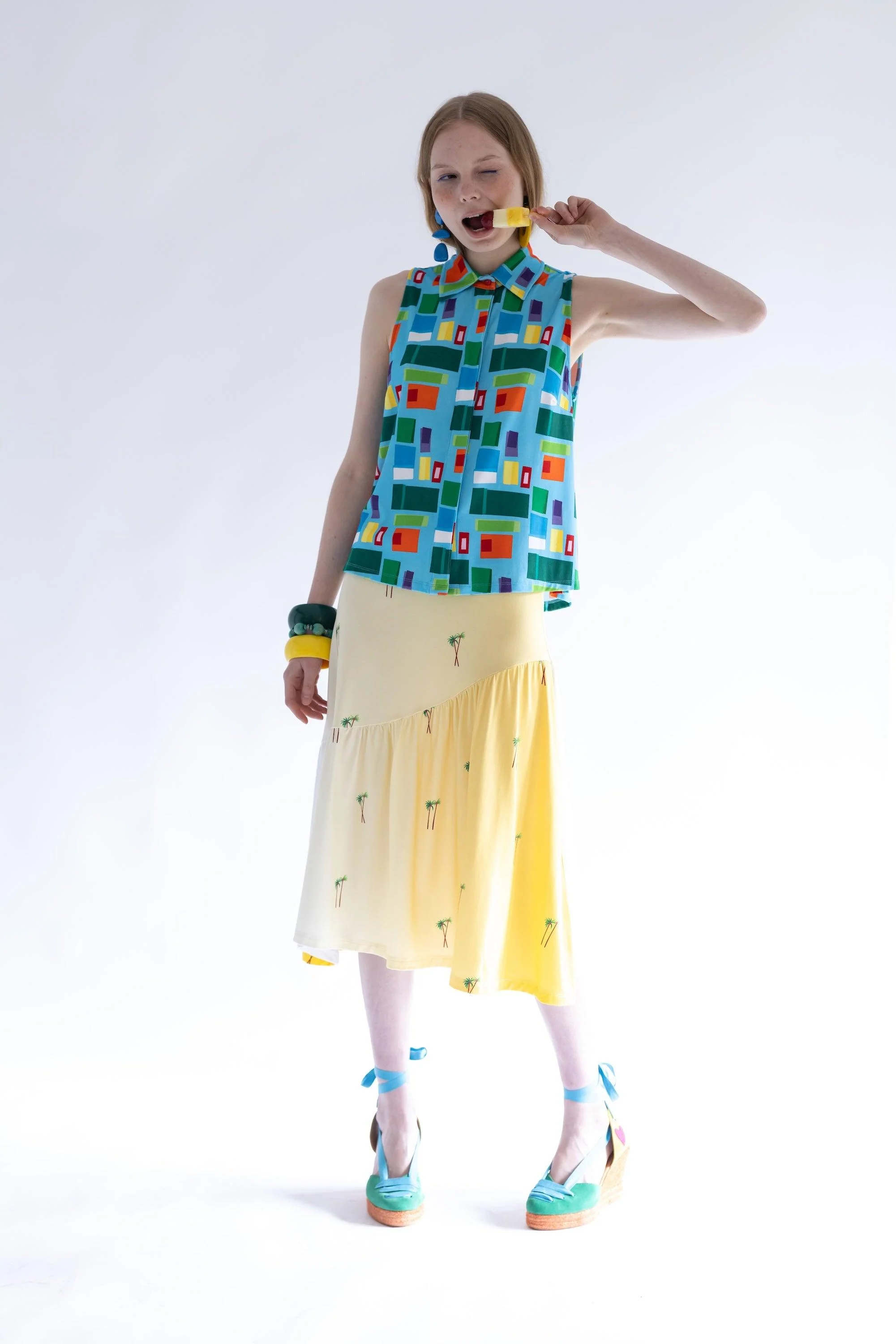 FALDA AMARILLA PALMERAS - Image 5
