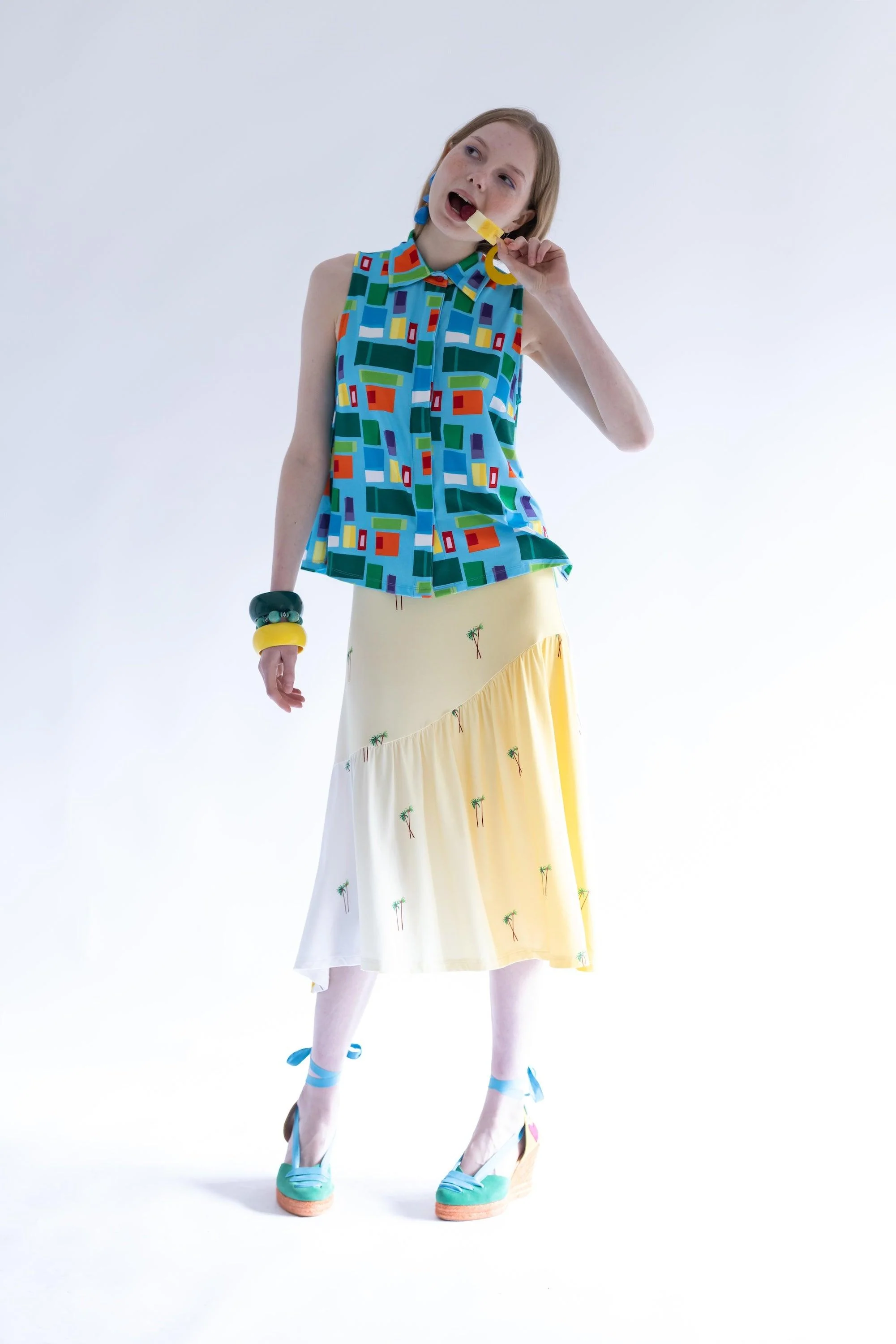 FALDA AMARILLA PALMERAS - Image 6
