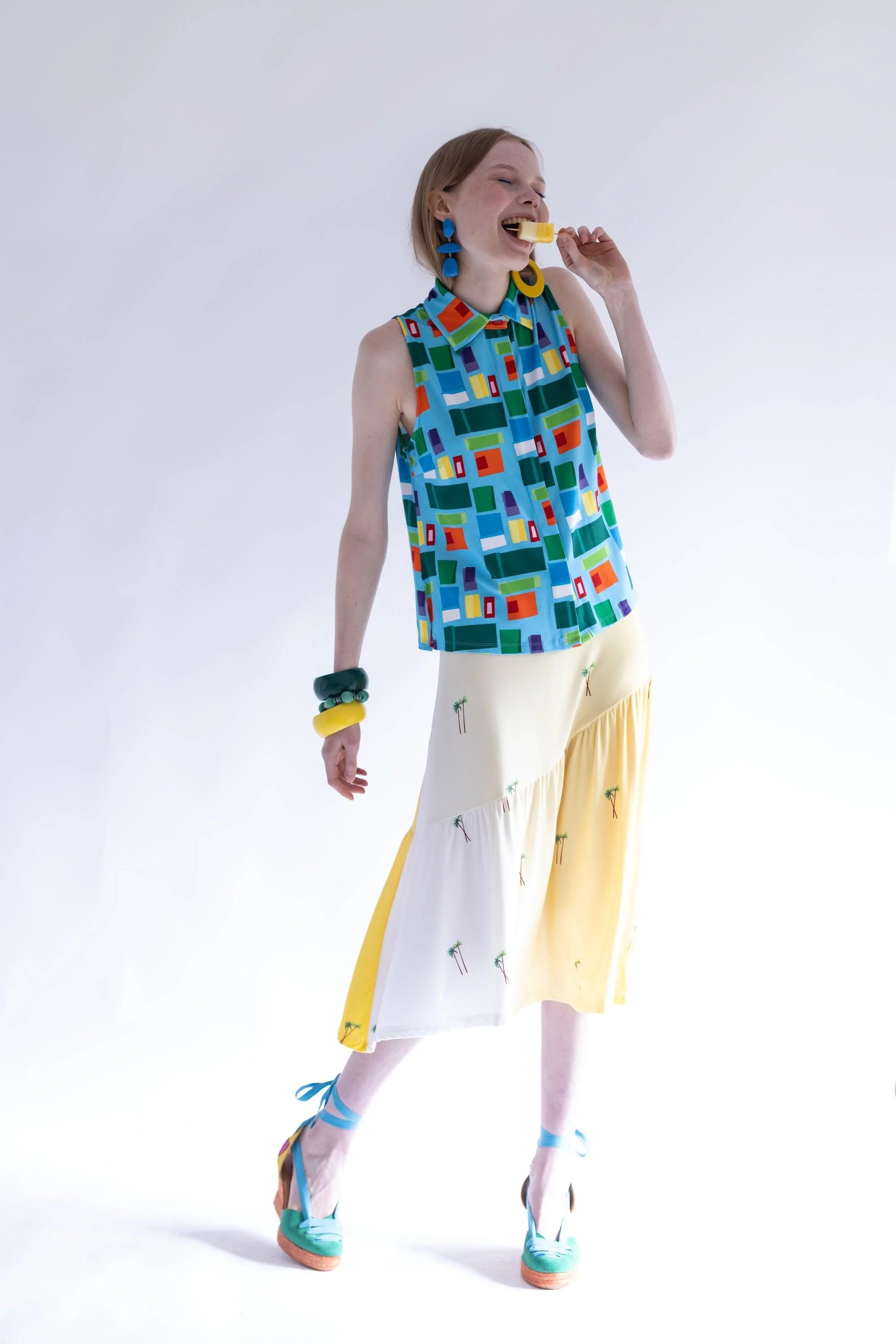 FALDA AMARILLA PALMERAS - Image 7