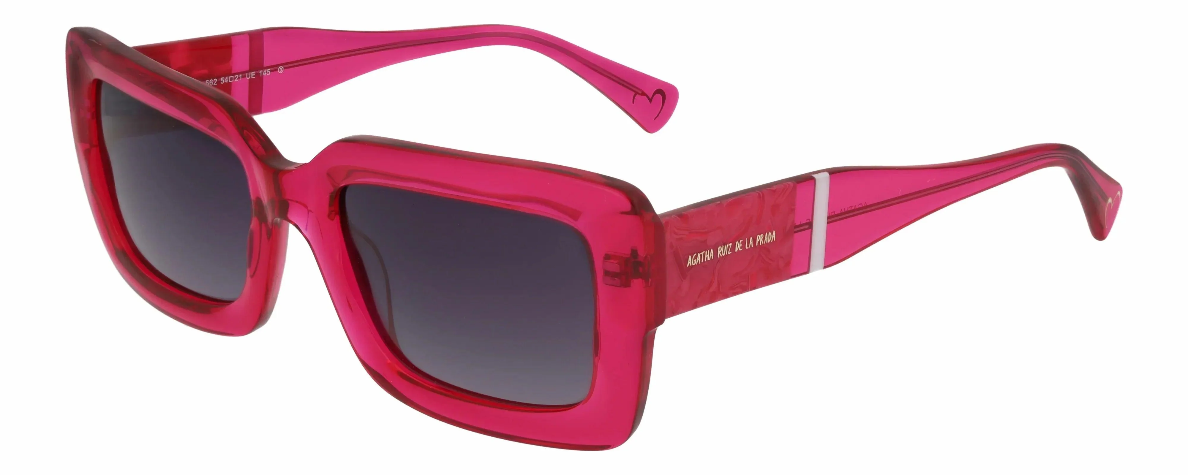 GAFA SOL FUCSIA Y PATILLA ESTAMPADA