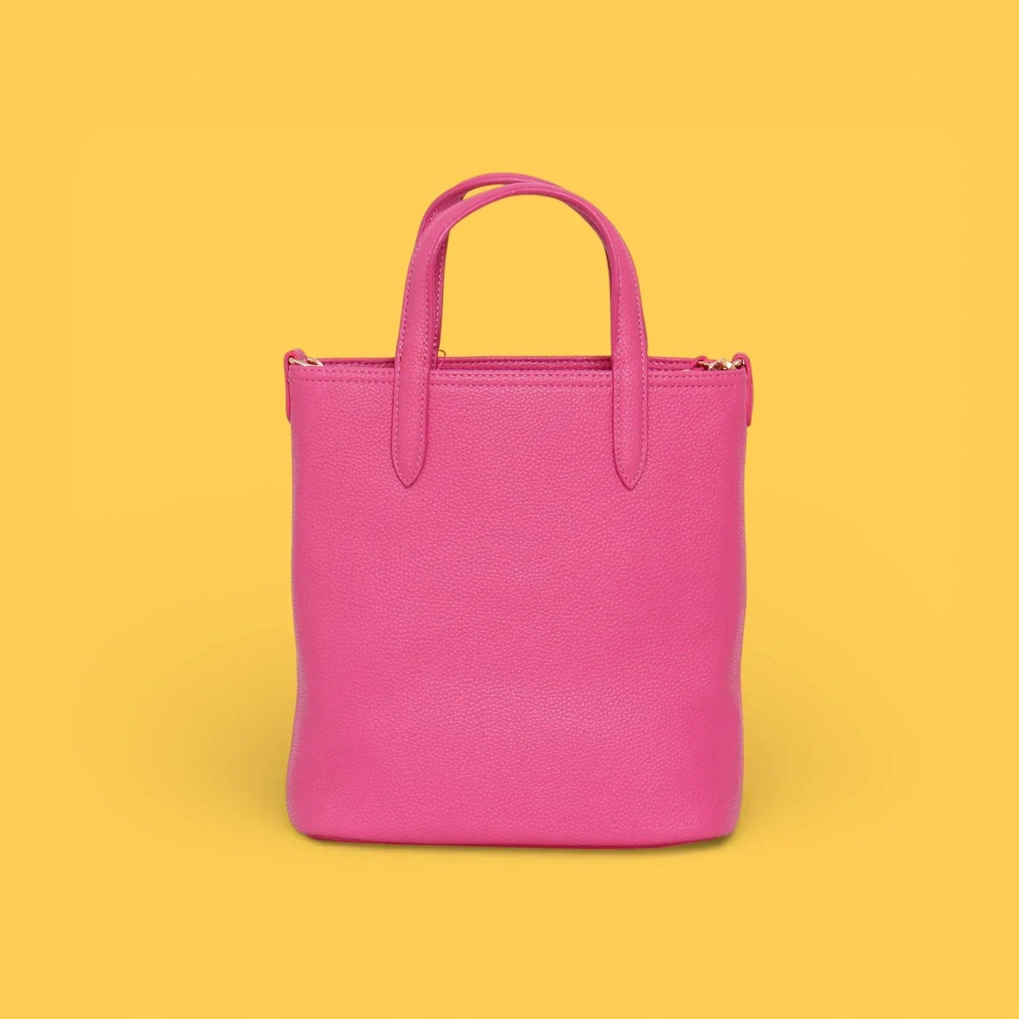 MINI TOTE REVERSIBLE FLORES ROSA - Image 3