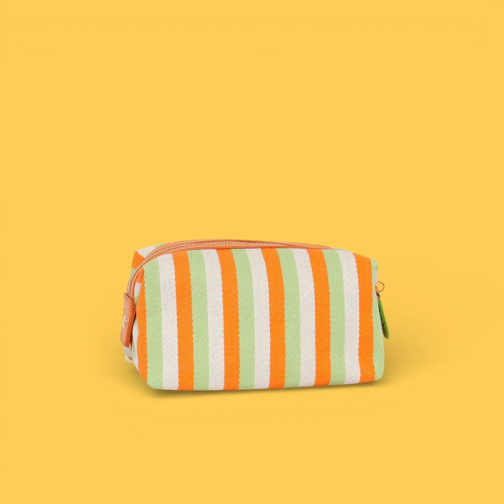 NECESESER LONA LINEAS NARANJA - Image 3