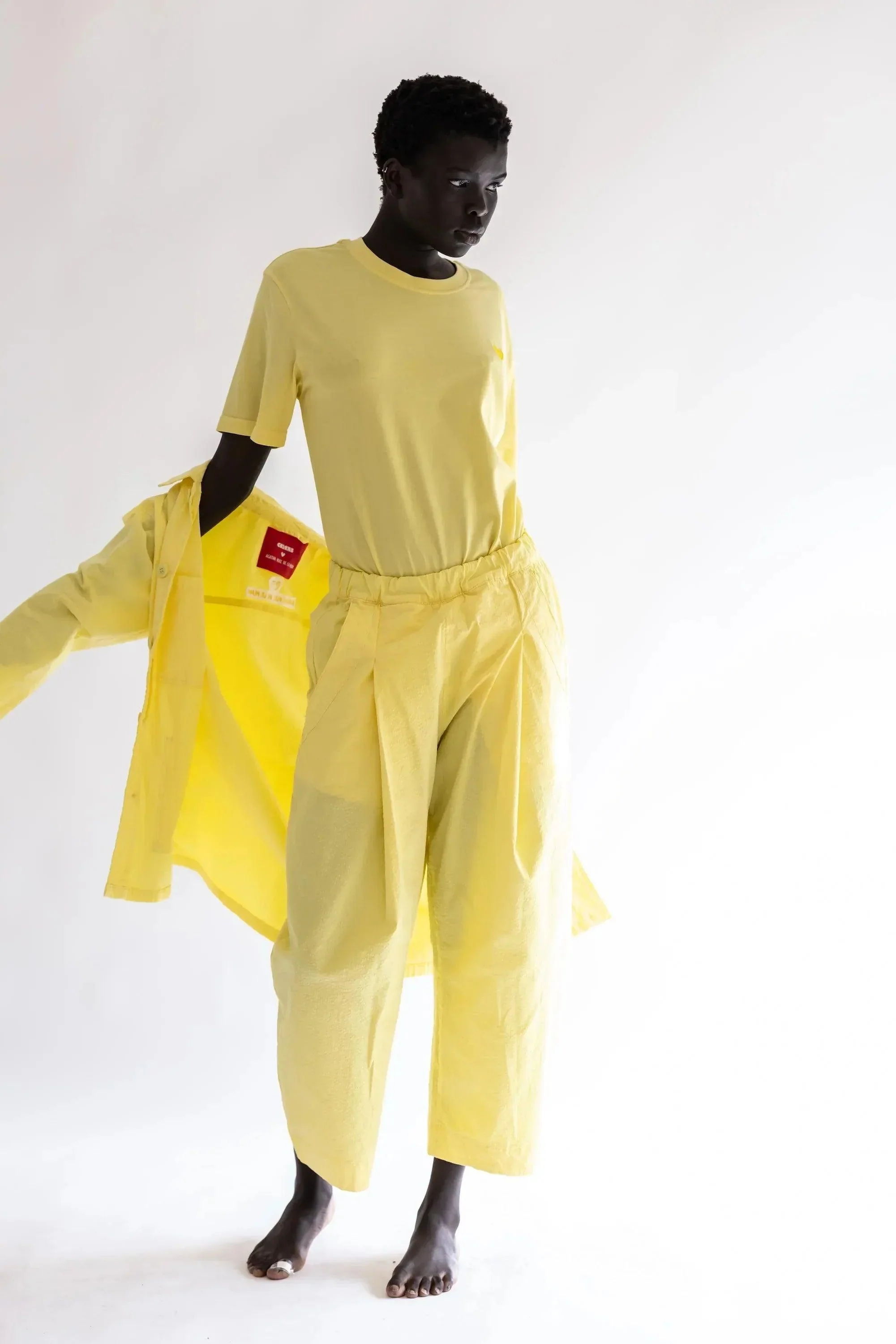PANTALON CATWALK AGATHA X COLORS AMARILLO - Image 3