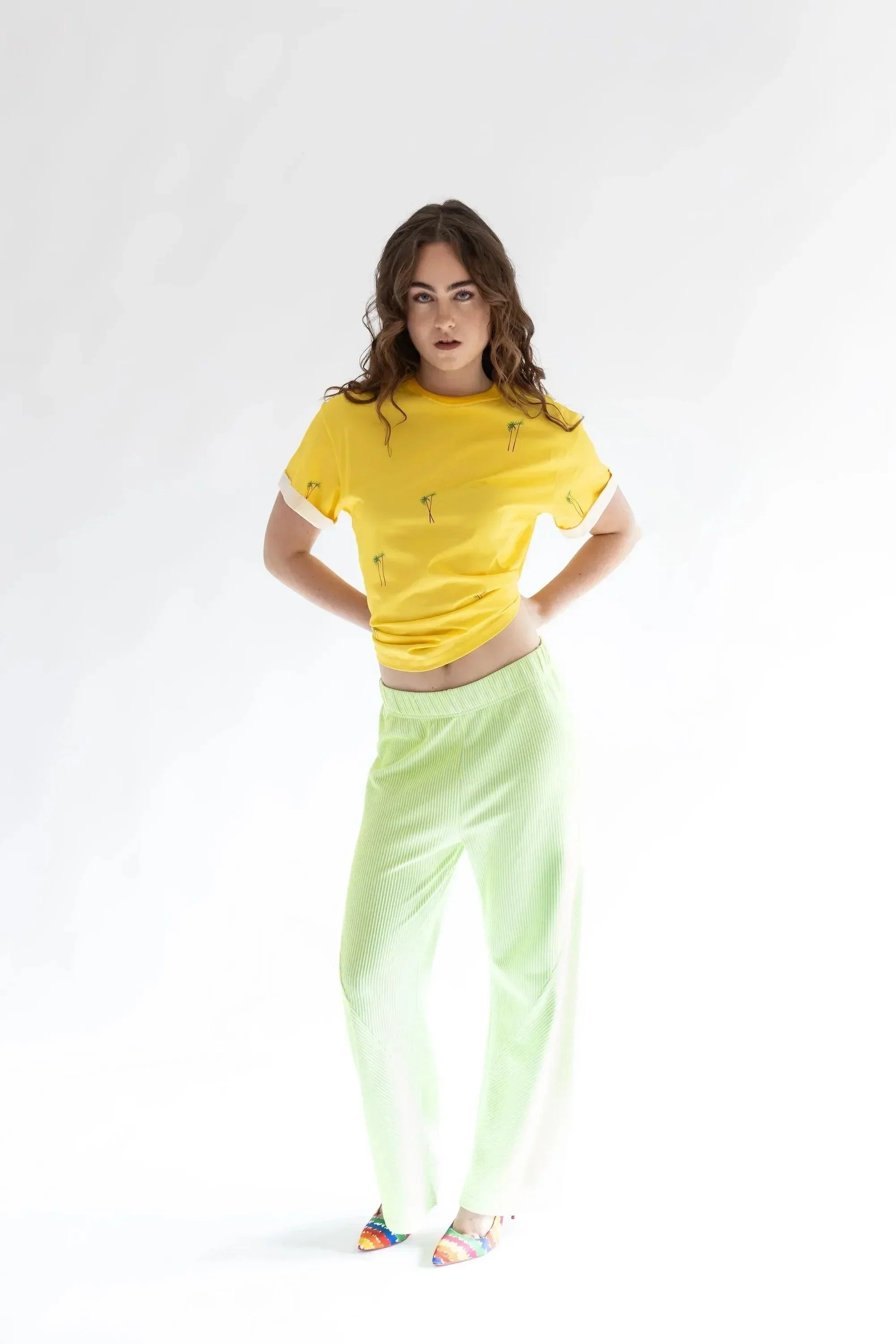 PANTALON RAYAS AMARILLAS - Image 3