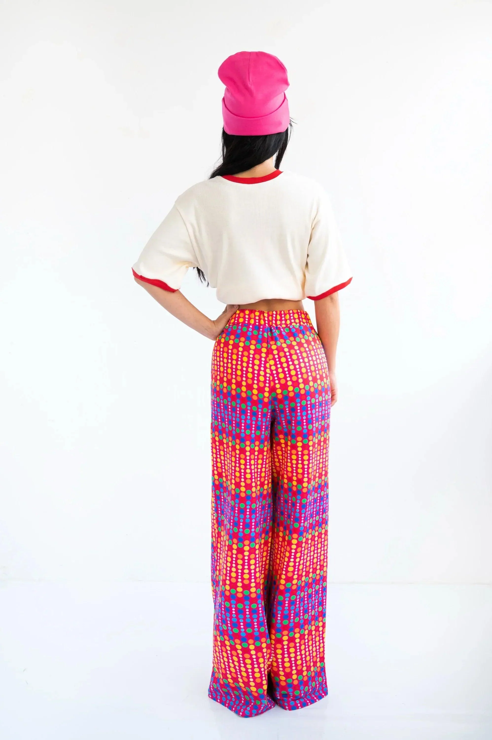 PANTALONES TOPOS MULTICOLOR - Image 3