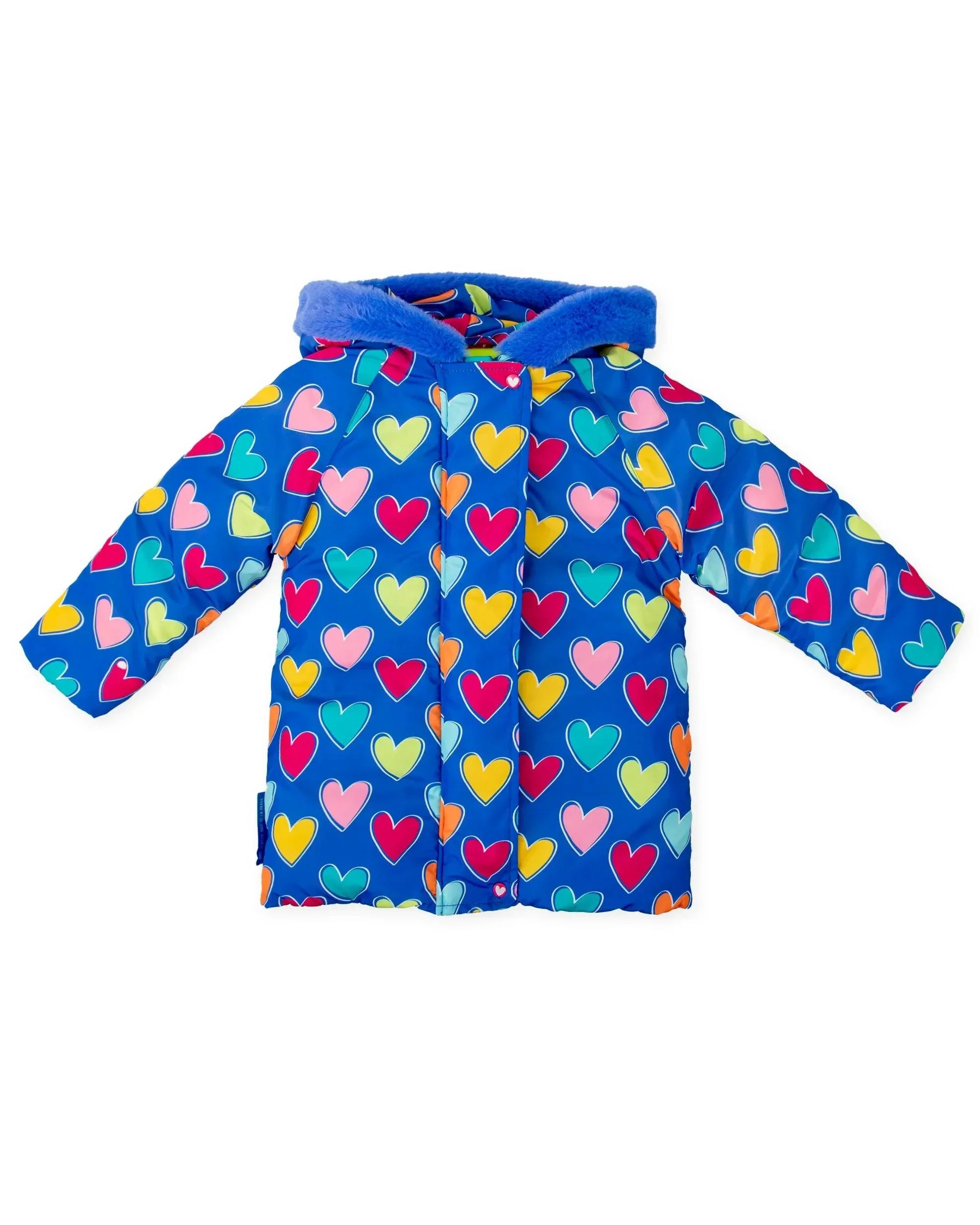 PARKA ABRIGO CAPUCHA CORAZONES MULTICOLOR - Image 3