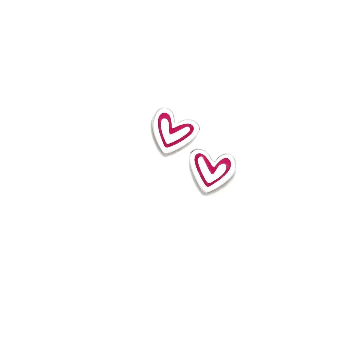 PEND CORAZON LINEA FUCSIA BEBÉ
