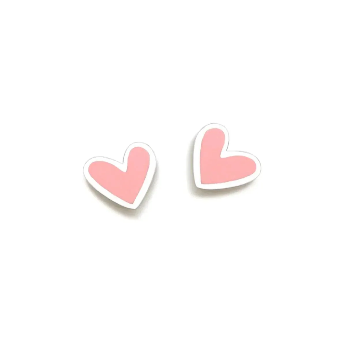 PEND CORAZON ROSA BEBÉ
