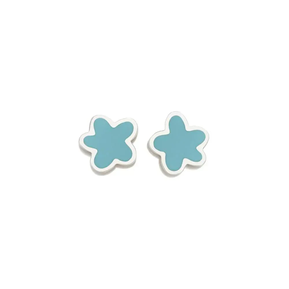 PENDIENTES VERDE FLOR