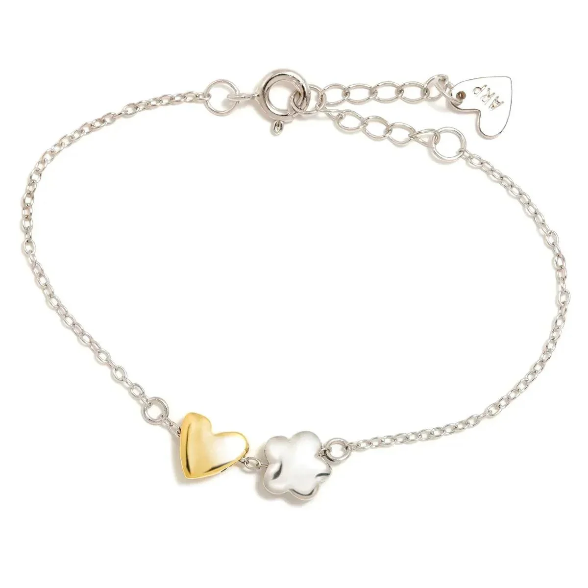 PULSERA CORAZÓN TU Y YO