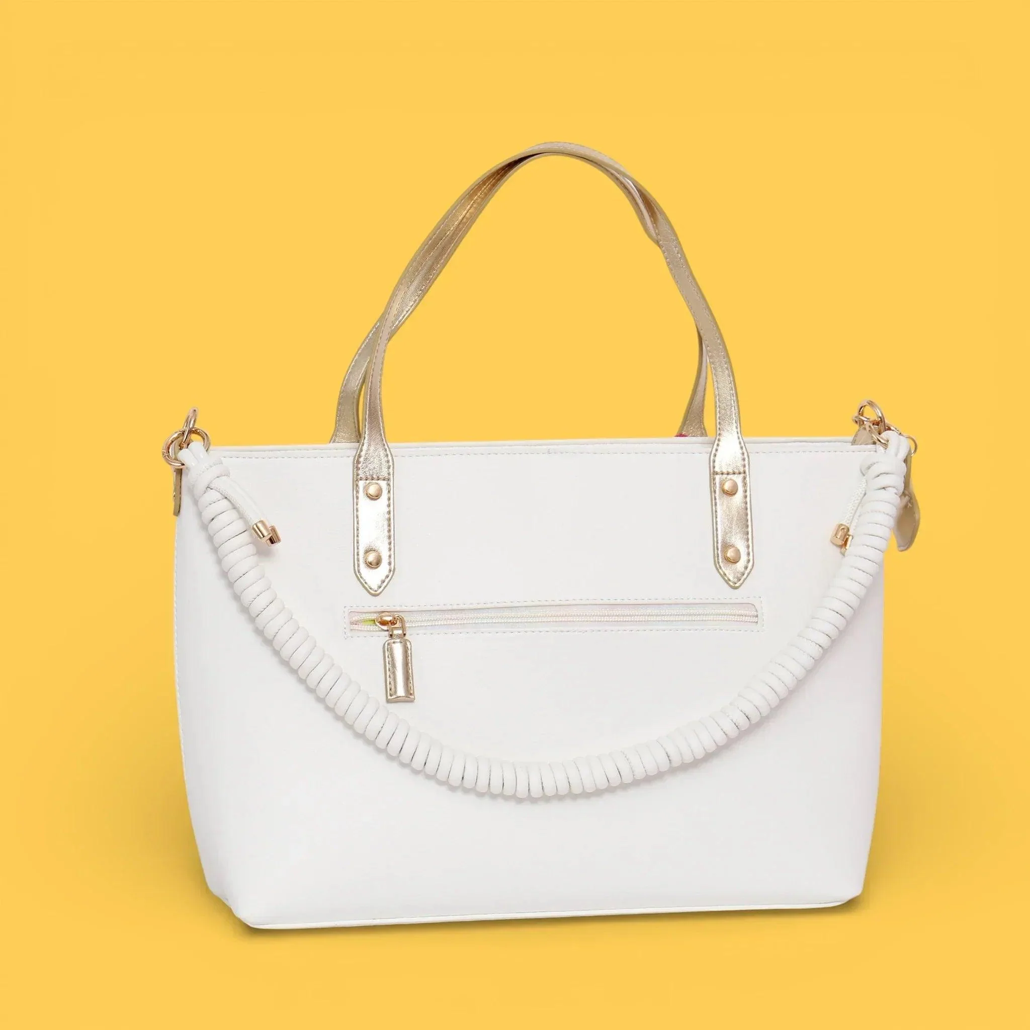 SHOPPER CORDON LOVE BLANCO - Image 3