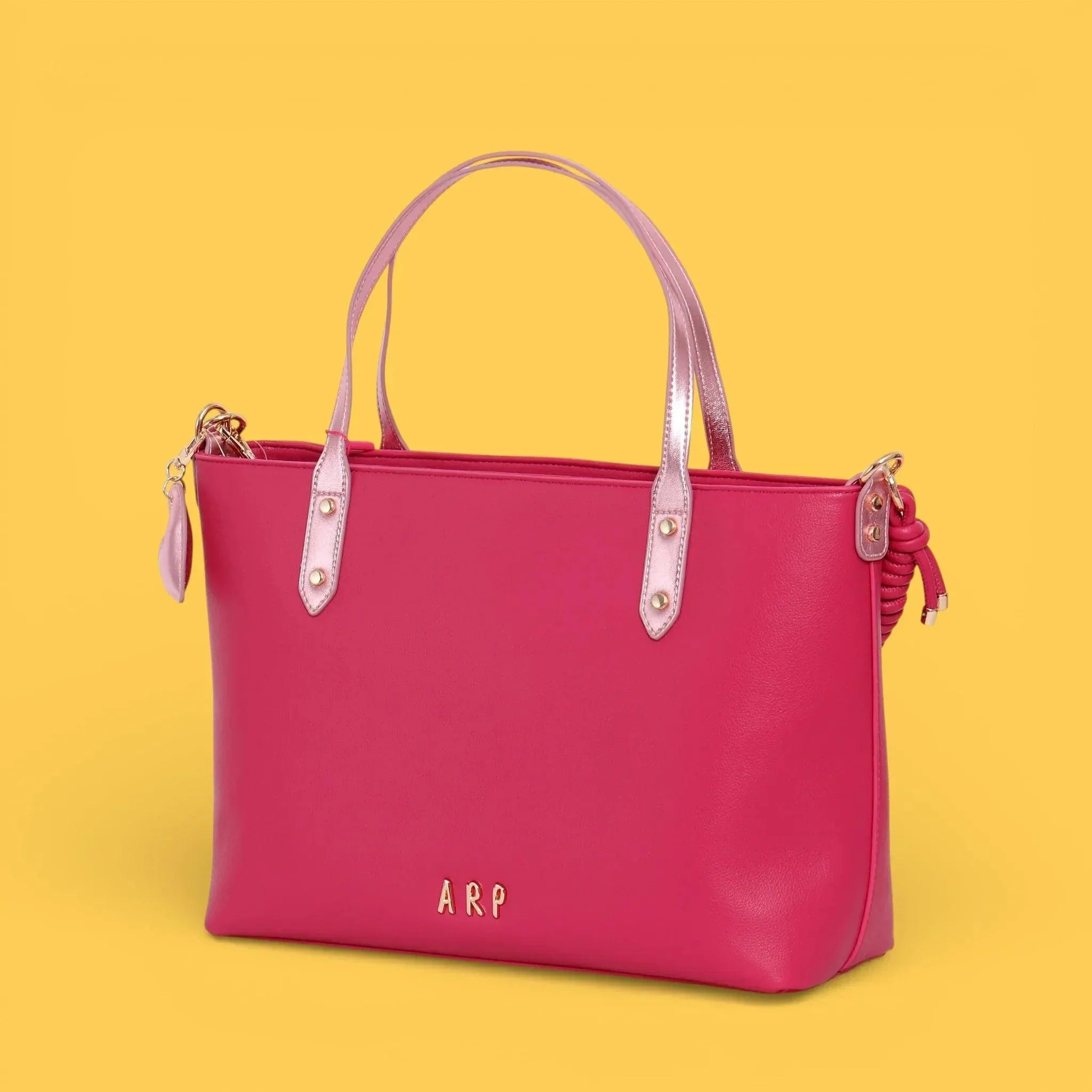 SHOPPER CORDON LOVE ROSA - Image 2