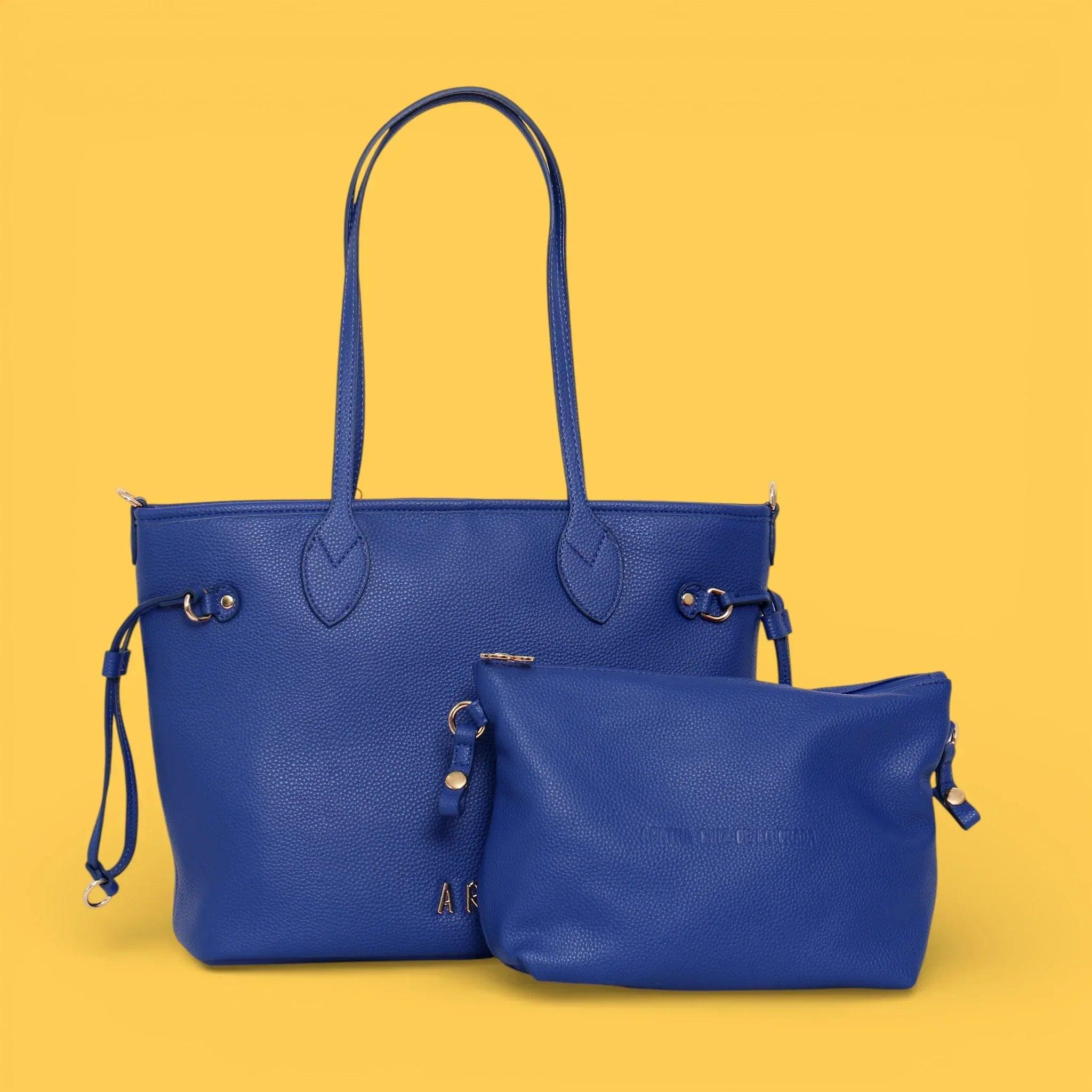 SHOPPER REVERSIBLE FLORES AZUL - Image 4