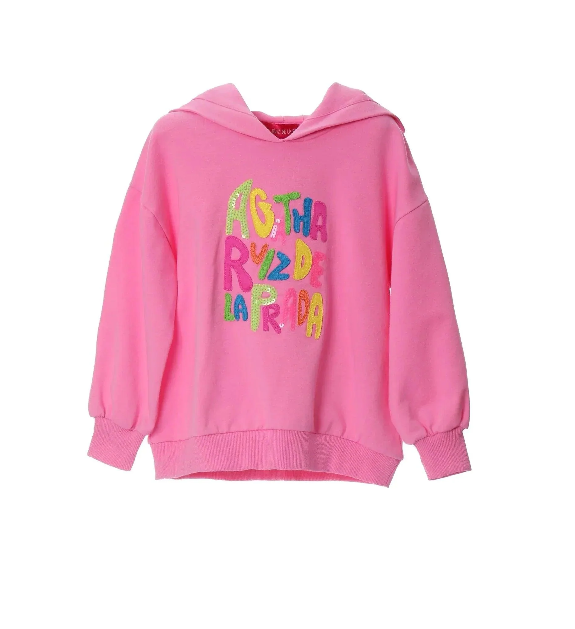 SUDADERA CAPUCHA ROSA ARP