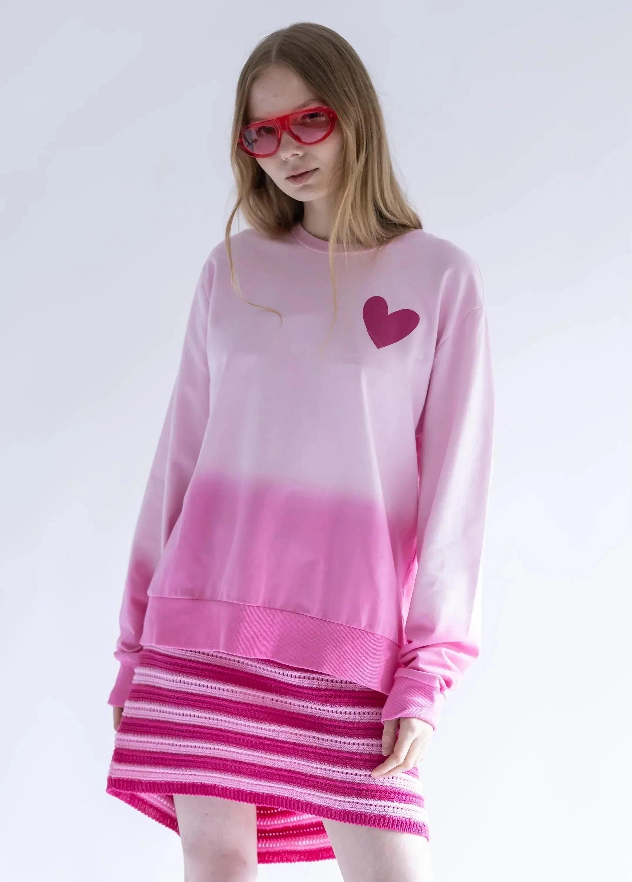 SUDADERA ROSA DEGRADADO - Image 2