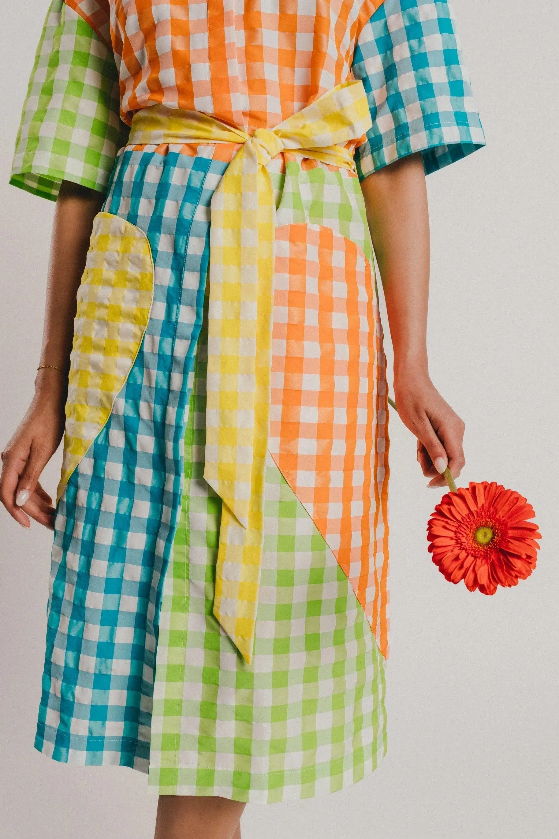 VESTIDO VICHY COLORES - Image 3